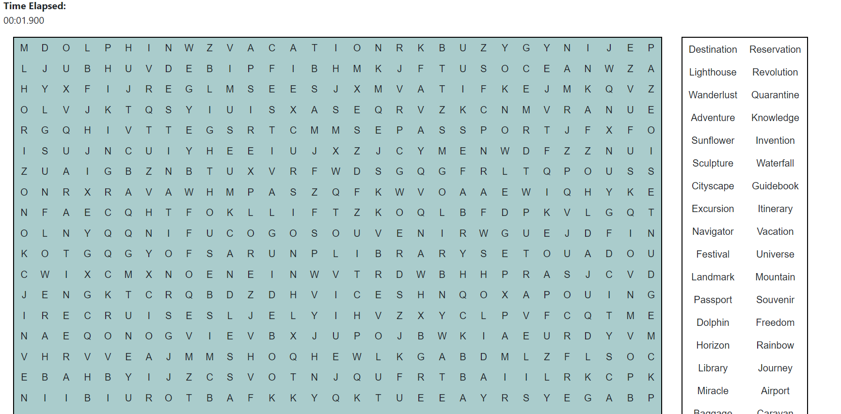 responsive word search image